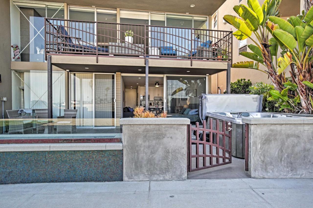 Bayfront San Diego Getaway On Boardwalk With Hot Tub Экстерьер фото